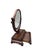 Antique Rosewood Tabletop Vanity Swing Mirror by Joseph Loader For Sale In Chicago - Image 6 of 8