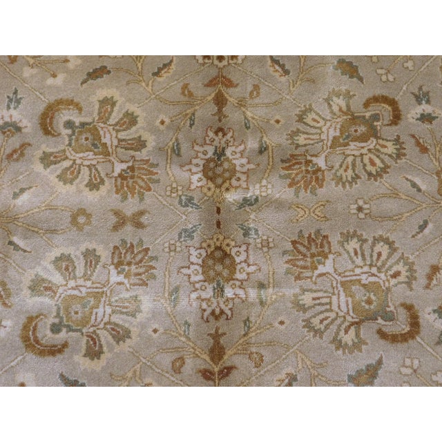 Textile Handmade Indian Rug - 9'x 12' For Sale - Image 7 of 12