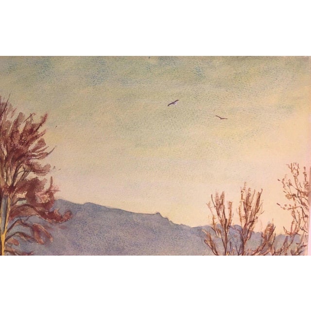 Bender Fritz, Erdbach Breitscheid Central Hesse Landscape, 1961, Oil on Canvas For Sale - Image 11 of 13