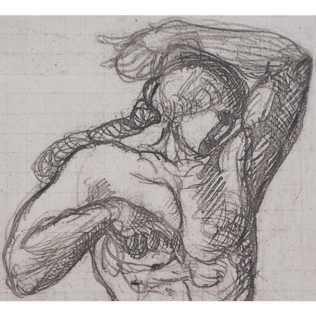 After Auguste Rodin, Naked Man, Engraving For Sale - Image 5 of 7