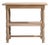 Oak Console Table With Turned Legs For Sale