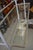 Vintage White Ornate Iron & Metal Table W/ Shelves - Bakers Rack or Patio Plant Stand For Sale - Image 15 of 18