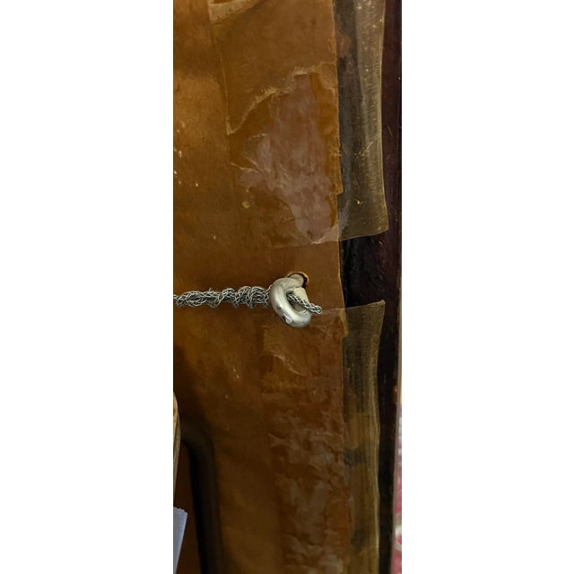 Vintage Large Vertical Gilt Mirror From Upstate New York For Sale - Image 11 of 11