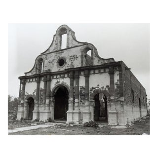Vintage Late 20th Century Mexico Mission Ruins Photograph For Sale