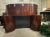 1940s Art Deco Mahogany Fireplace Mantel For Sale - Image 10 of 11