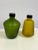 BoConcept Battuto Cut Glass Decorative Bottles, Set of Two For Sale - Image 4 of 12