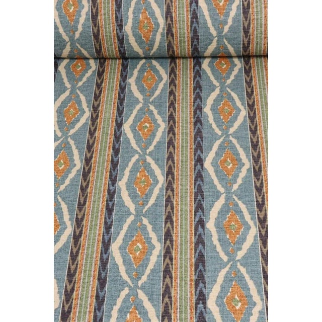 A bold, decorative stripe design from the Babooshka collection from ILIV. Santana is a printed design with retro style....