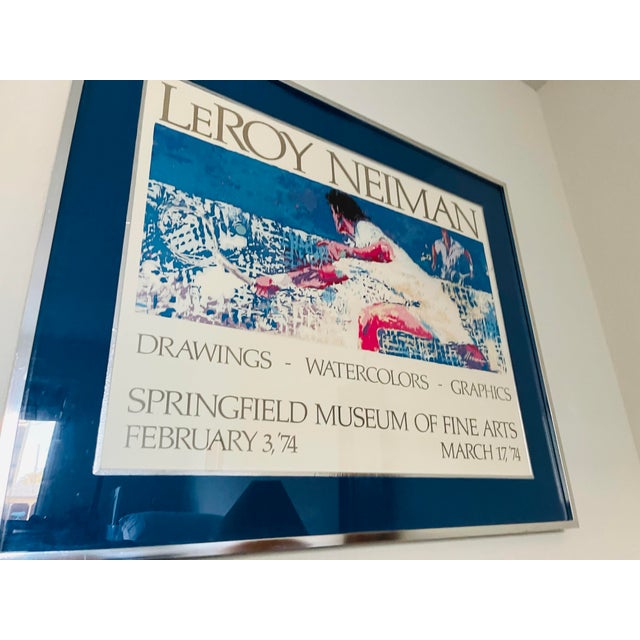 Textile Leroy Neiman Drawings - Watercolors - Graphics Springfield LeRoy Neiman Museum of Fine Arts February 3,74 Through March 17, ‘74 For Sale - Image 7 of 10
