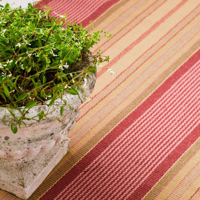 2020s Dash & Albert by Annie Selke Framboise Woven Cotton Rug, 8' 6" x 11' 6" For Sale - Image 5 of 6