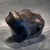 Striking vintage handcrafted studio pottery sculpture depicting a wonderfully stylized frog or toad. The substantial...