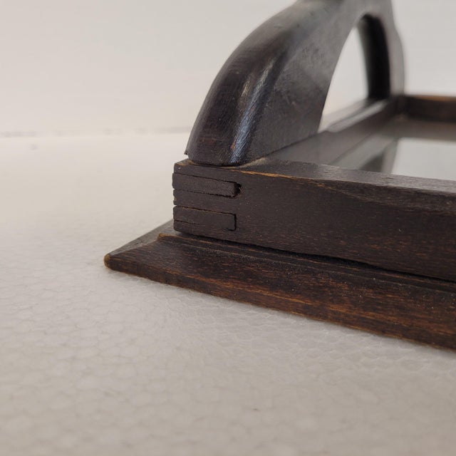 Tray in Carved Wood, 1920s For Sale - Image 3 of 18