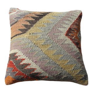 Kilim Rug Pillow Cover 16" For Sale