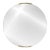 Vintage Milo Baughman for Thayer Coggin Art Deco Wall Mirror For Sale