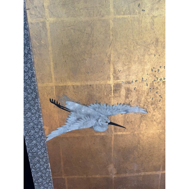 Chinese Bird Screen Room Divider For Sale - Image 10 of 11