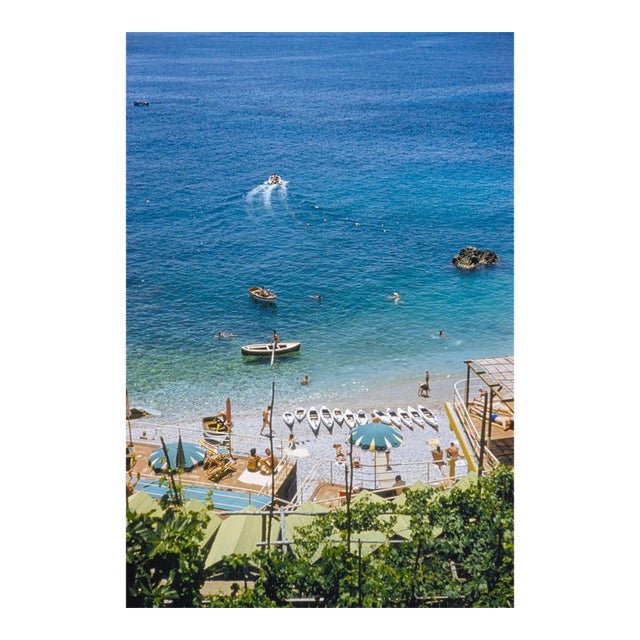 Toni Frissell 'Capri Club' Archival Pigment Print Framed in Black For Sale