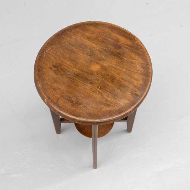 French Art Deco Side Table, 1920s For Sale - Image 10 of 11