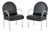 Charles Hollis Jones Leather Armchairs, 2 For Sale