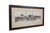 Victorian Antique Ernest C Rost Country Farmhouse Panoramic Landscape Etching 31" For Sale - Image 3 of 13
