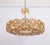 Gilt Brass and Crystal Glass Encrusted Chandeliers from Palwa, Germany, 1970s For Sale - Image 16 of 17