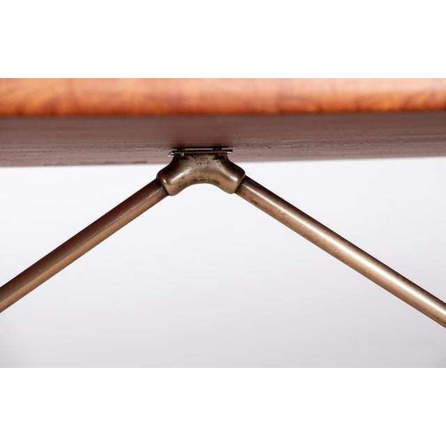 Danish Model at 303 Dining Table in Teak and Beech and Brass by Hans Wegner for Andreas Tuck, 1960 For Sale - Image 10 of 18