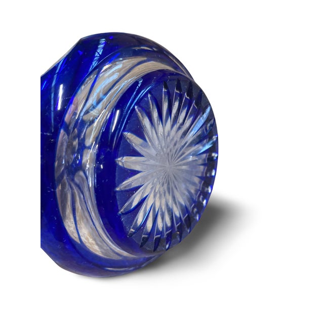 Bohemian Crystal Bottle from Baccarat, 1870 For Sale - Image 11 of 12