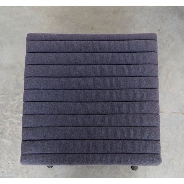 EA124 Chair and EA125 Ottoman by Charles & Ray Eames for Vitra/Herman Miller, 1980s, Set of 2 For Sale - Image 18 of 18