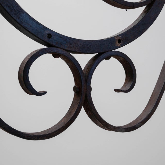 1900s French Metal Chandelier For Sale - Image 13 of 18