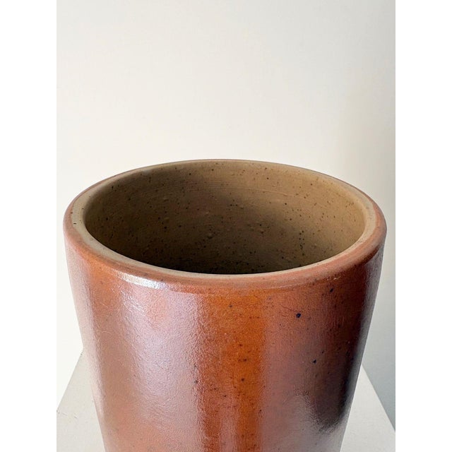 Minimalist Studio Pottery Vase, France, 1970s For Sale - Image 4 of 8