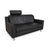 Mondo Two-Seater Sofa with Headrest in Leather For Sale - Image 4 of 14