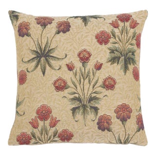 Morris Daisies Cushion With Feather Filler - 33x33cm (13"x13") For Sale