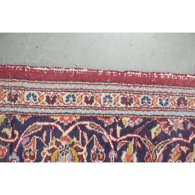 1980s Rug with Patterns and Colors For Sale - Image 5 of 13