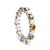 Haus of Brilliance 14K White Gold 3.00 Cttw Alternating White and Yellow Lab-Grown Diamond Eternity Band Ring (F-G Color, VS1-VS2 Clarity) - Size 6.5 For Sale - Image 4 of 6