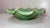 Large Antique Handmade North Carolina Us Green Glaze Centerpiece Pottery Bowl For Sale - Image 4 of 14