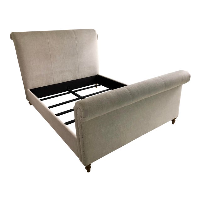 Restoration Hardware Queen Bed | Chairish