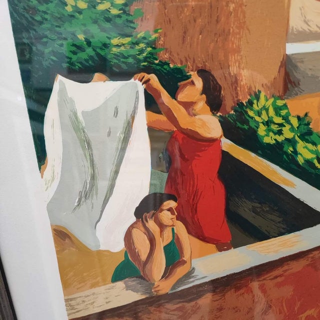 Coppiri, House by the Sea, Framed For Sale - Image 3 of 9