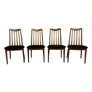 G-Plan Vintage Slat Back Dining Chairs - Set of Four For Sale