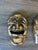 Asian Late 20th Century Tragedy & Comedy Brass Marks- Set of 2 For Sale - Image 3 of 6