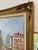 Vintage Signed Burnet Paris Street Scene Oil Painting in Ornate Gilt Frame For Sale - Image 9 of 14