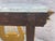 Gold Swedish Gustavian Giltwood Console Table With Lyre and Marble Top For Sale - Image 8 of 10