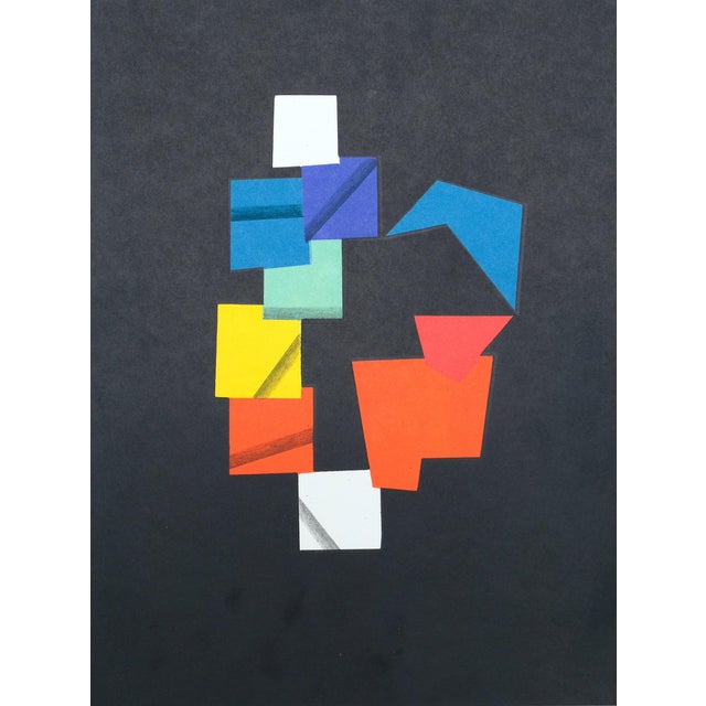 Yaacov Agam, Composition en couleur, Lithograph For Sale