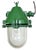 Industrial Green Explosion Proof Lamp in Cast Aluminium from Elektrosvit, 1970s For Sale