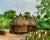 African Giclee Print of “South Sudan Village” Watercolor Painting For Sale - Image 3 of 6
