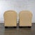 Late 20th Century Late 20th Century Modern Round Back Slipper Chairs by Hickory Kay Lyn Tan Upholstery a Pair For Sale - Image 5 of 18