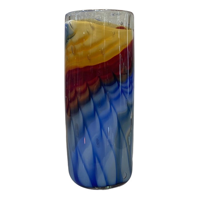 Feather Collection Vase by Enrico Camozzo For Sale