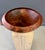 Brown Bruce Mitchell Claro Walnut Turned Bowl, 1981 – Sculptural Studio Wood Vessel For Sale - Image 8 of 9