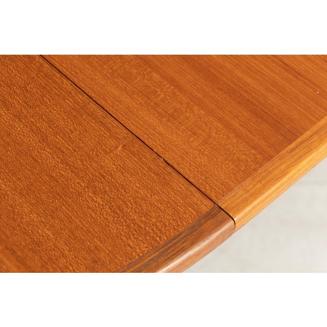 Brown Danish Extending Dining Table in Teak from Gudme Mobelfabrik, 1960s For Sale - Image 8 of 11