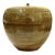 1980's Studio Pottery Olive Green Stoneware Vessel - Nipple Top Opening - Ken Edwards Montana Potter For Sale