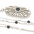 Contemporary Tiffany & Co. Sterling Silver Pearl and Black Onyx Necklace and Earrings Set 12.92g For Sale - Image 3 of 13