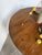 Constructivist Round Table in Walnut, 1950s For Sale - Image 16 of 18