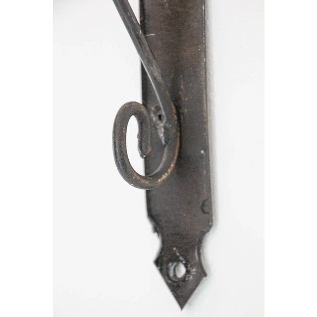 Metal Wall Mounted Iron Bracket for Lanterns or Signs For Sale - Image 7 of 13